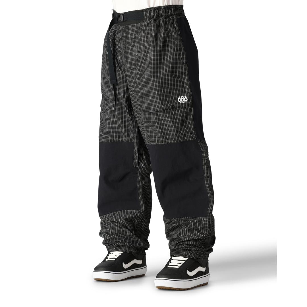 25 2.5L Ghost Pant - black grid – Recess